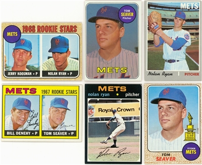 1962-1993 Topps New York Mets Team Sets Collection - Featuring Nolan Ryan and Tom Seaver Rookie Cards!